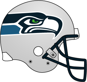 Seattle Seahawks 2002 Unused Logo iron on transfers for T-shirts